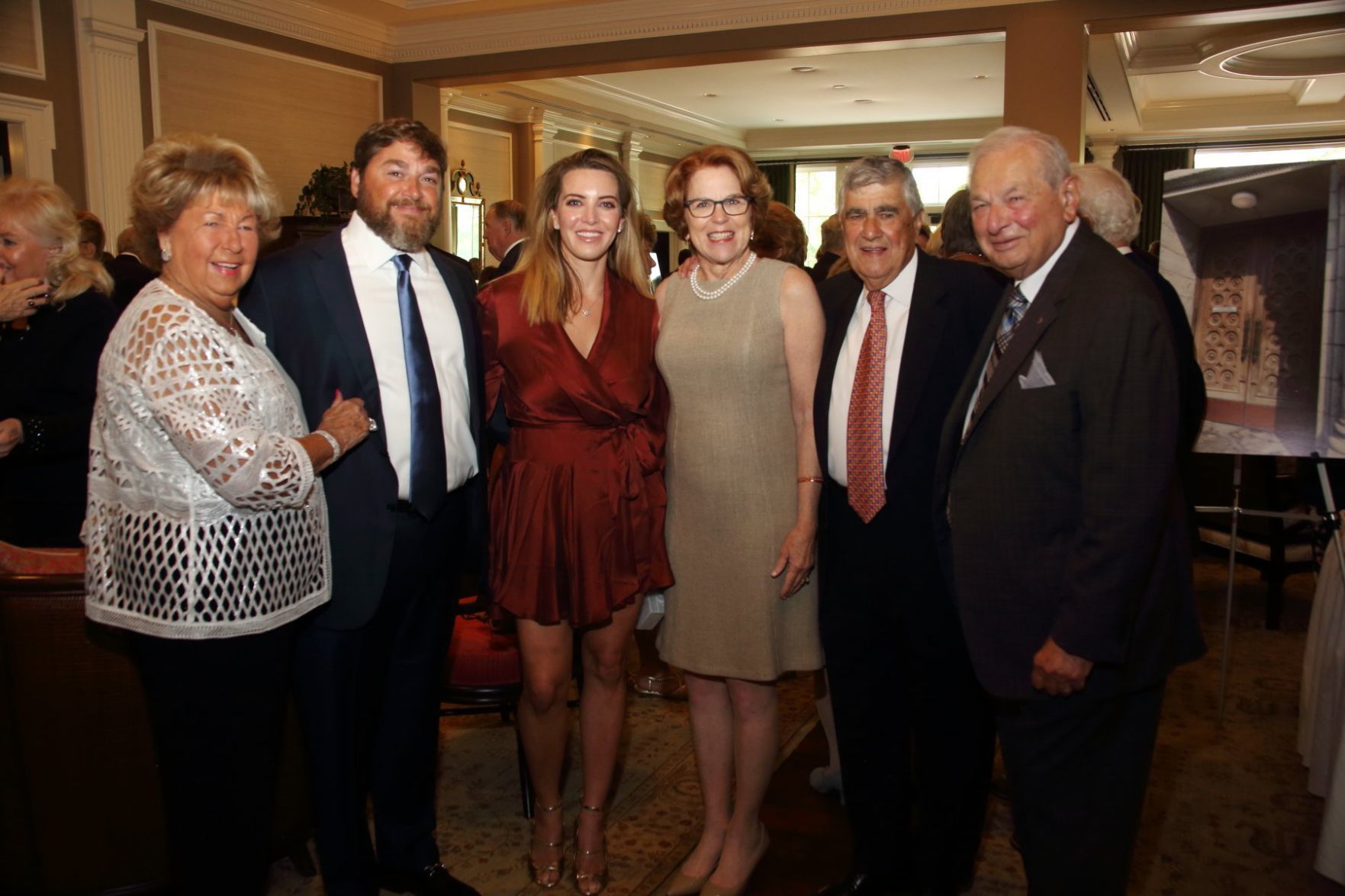 Pat Dino, Grant Dino, Tiffany Dino, Mary and Tony Bommarito, Len Dino